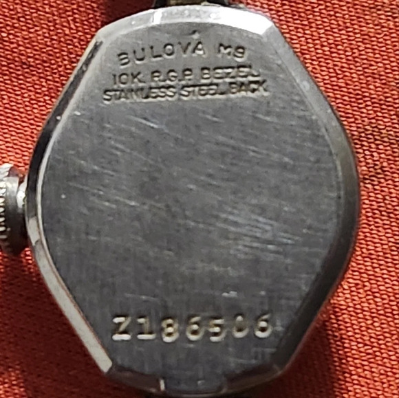 Vintage 1968 Bulova Miss America M8 Womens Watch 10kt R.G.P. Bezel - Picture 3 of 6